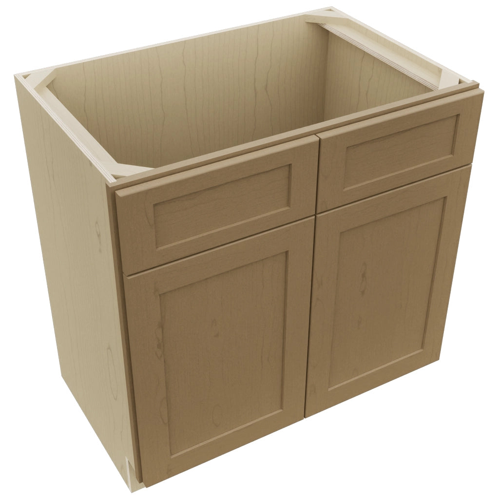 Fabuwood Galaxy Truffle VSB33-34 Vanity Sink Cabinet, Top View