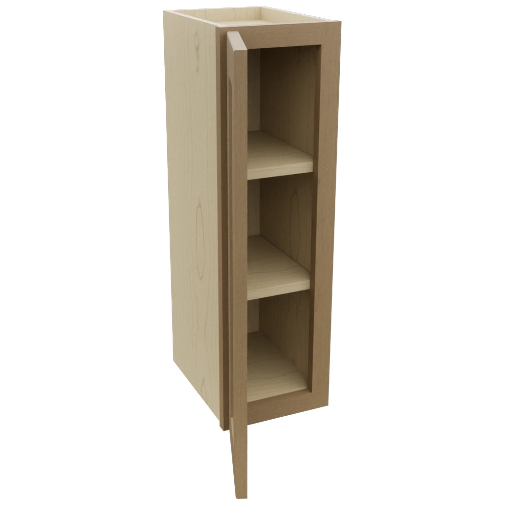 Fabuwood Galaxy Truffle W0930 Wall Standard Cabinet, Open View