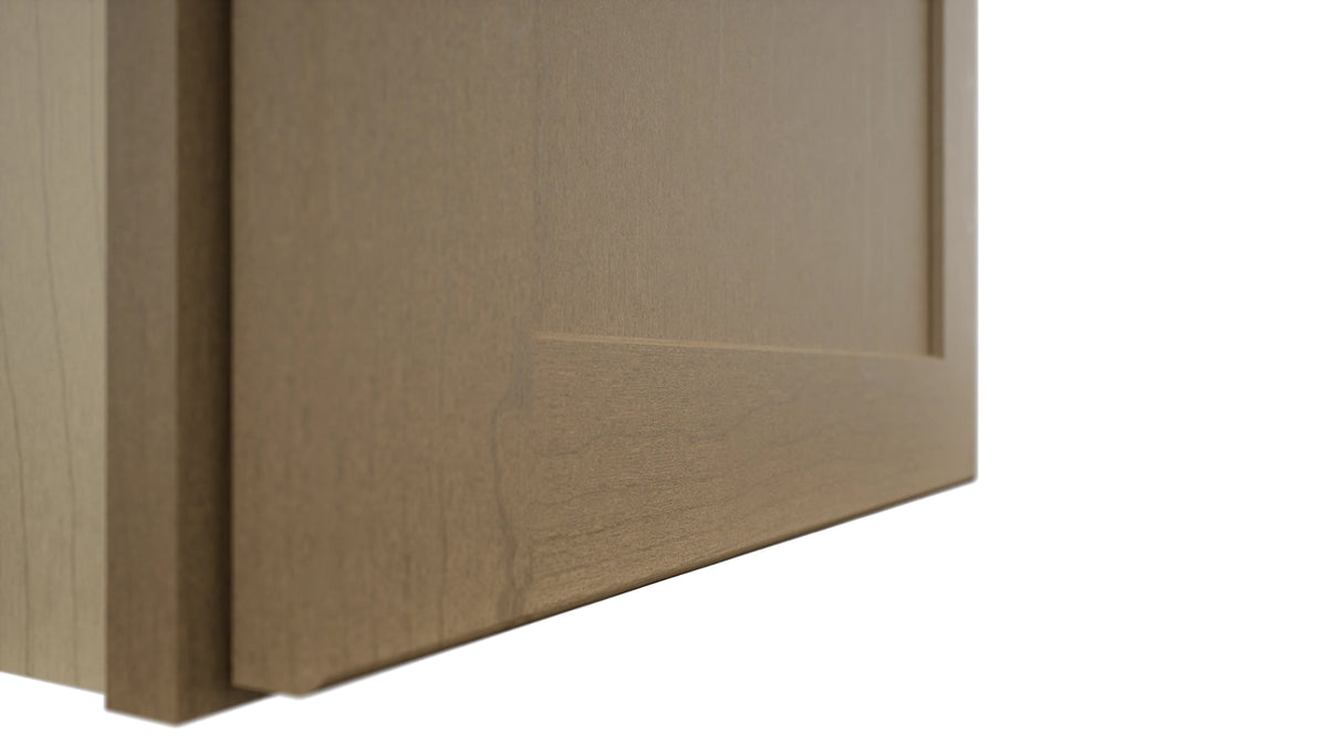 Fabuwood Galaxy Truffle W1815 Wall Standard Cabinet, Detail View