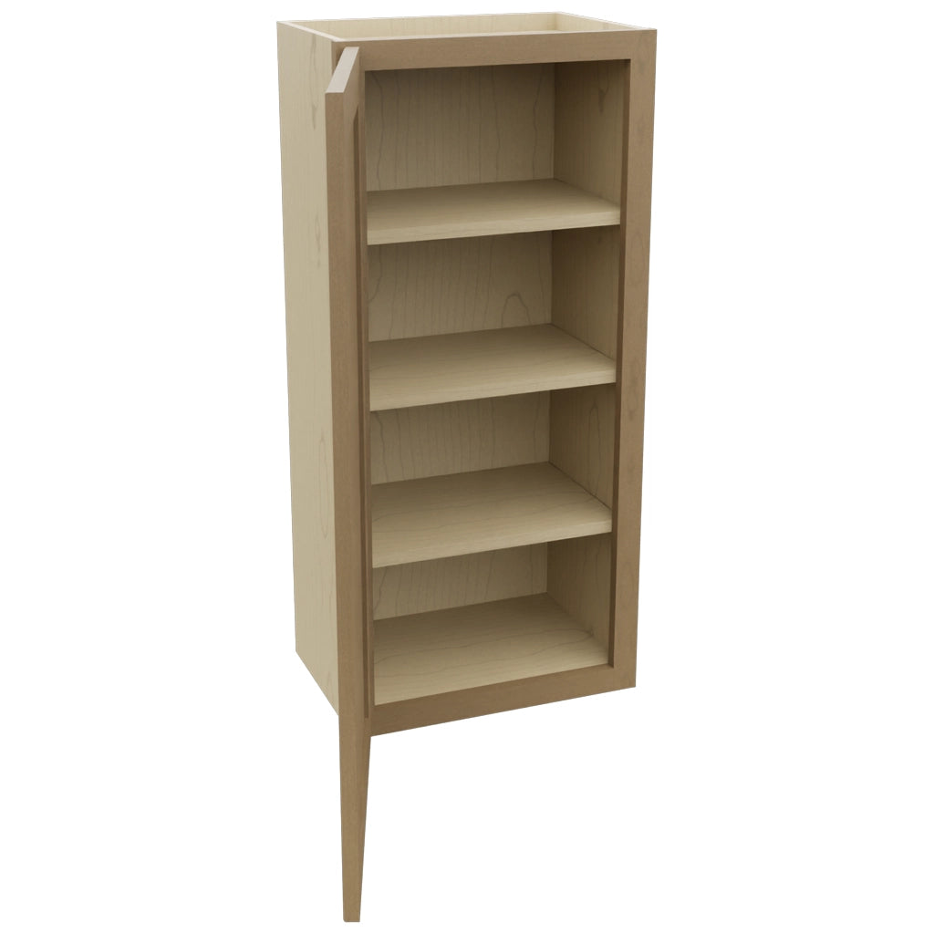 Fabuwood Galaxy Truffle W1839 Wall Standard Cabinet, Open View