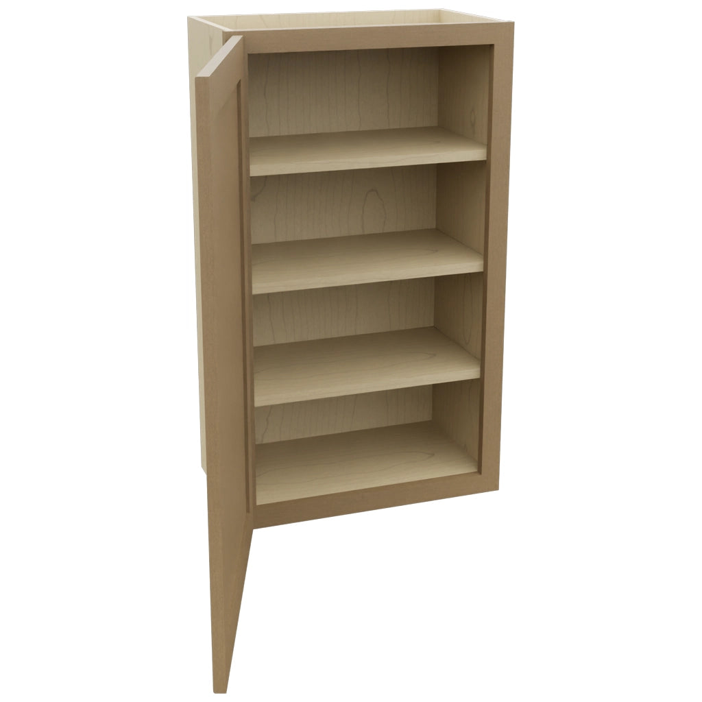 Fabuwood Galaxy Truffle W2136 Wall Standard Cabinet, Open View