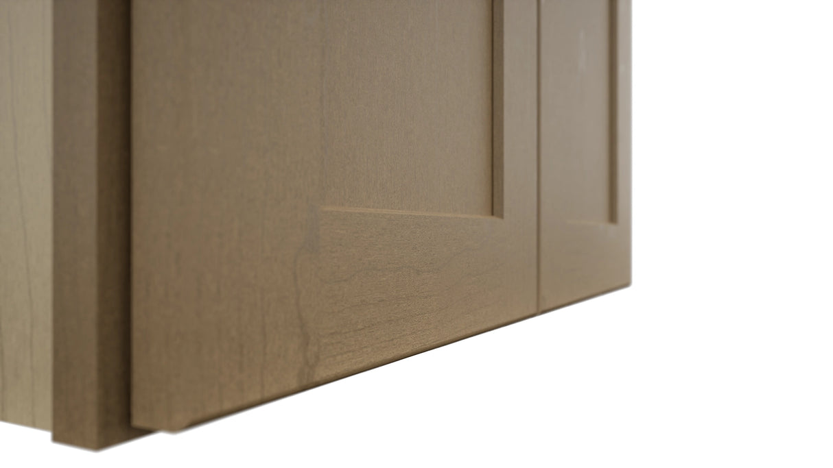 Fabuwood Galaxy Truffle W2418 Wall Standard Cabinet, Detail View