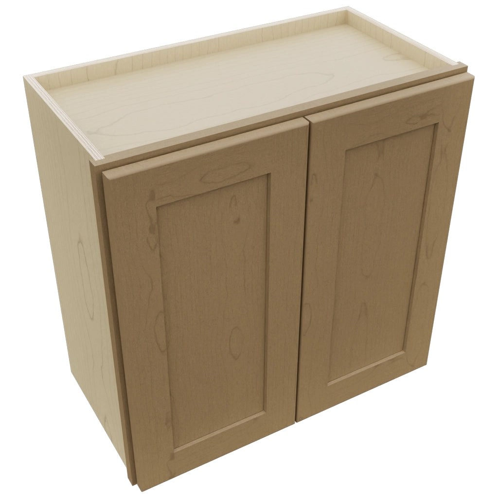 Fabuwood Galaxy Truffle W2424 Wall Standard Cabinet, Top View