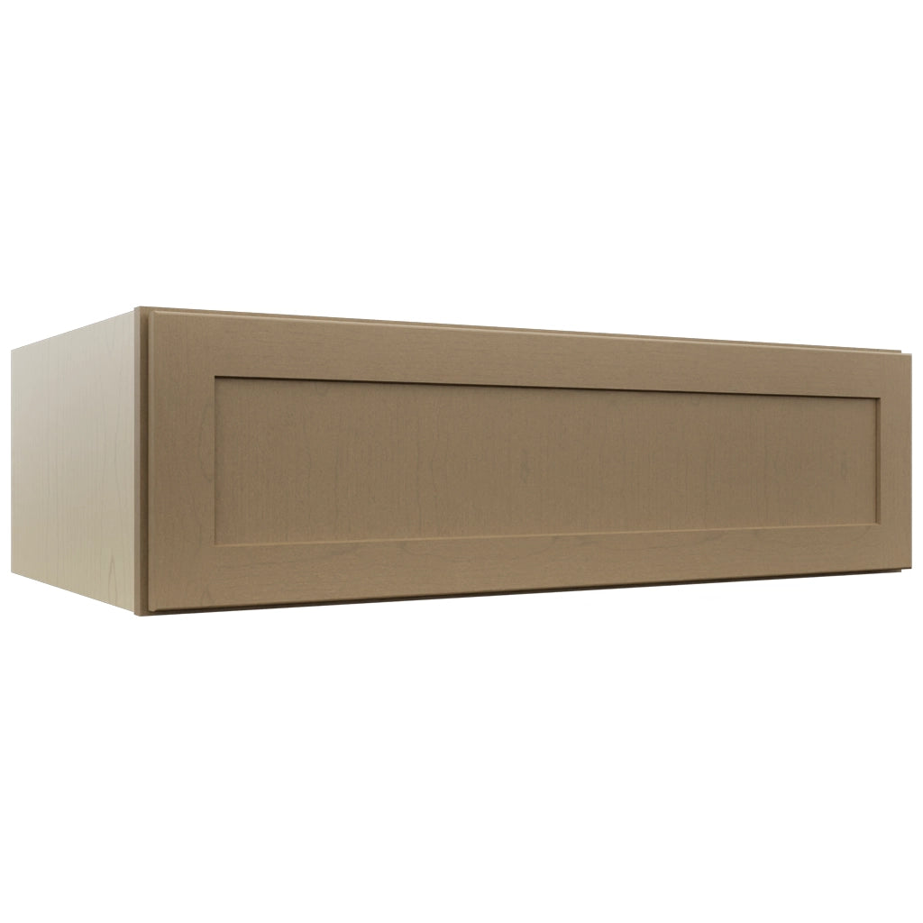 Fabuwood Galaxy Truffle W421224LU Wall Deep Cabinet, Front View