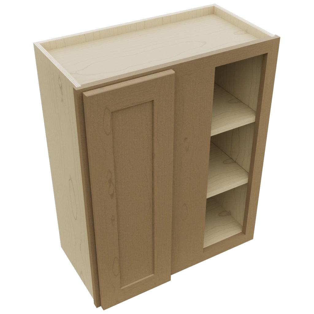 Fabuwood Galaxy Truffle WBC2430 Wall Corner Blind Cabinet, Top View