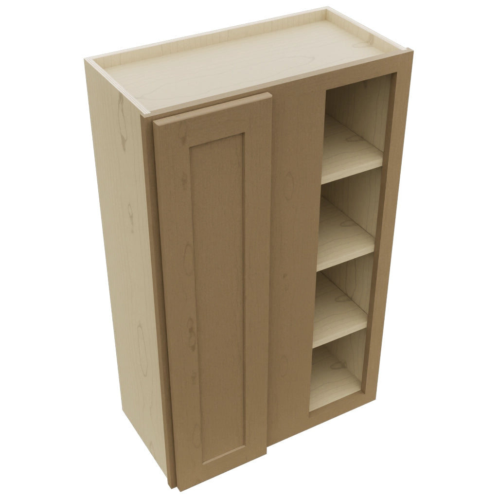 Fabuwood Galaxy Truffle WBC2439 Wall Corner Blind Cabinet, Top View