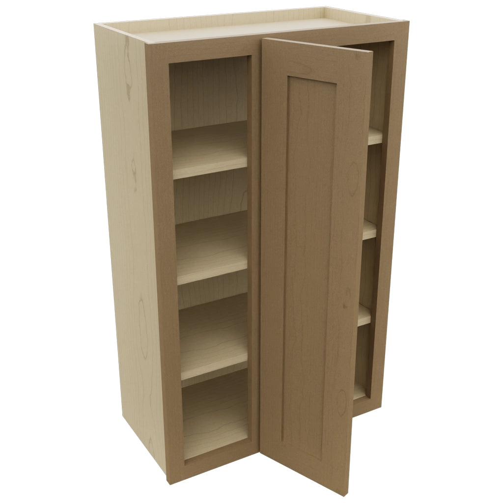 Fabuwood Galaxy Truffle WBC2439 Wall Corner Blind Cabinet, Open View