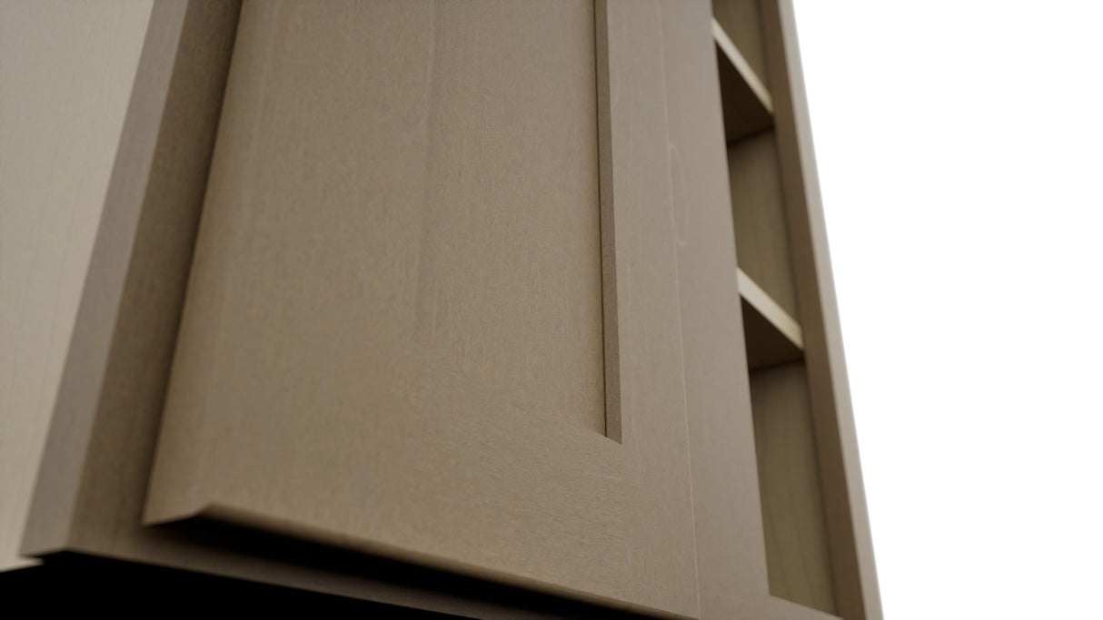 Fabuwood Galaxy Truffle WBC2439 Wall Corner Blind Cabinet, Detail View