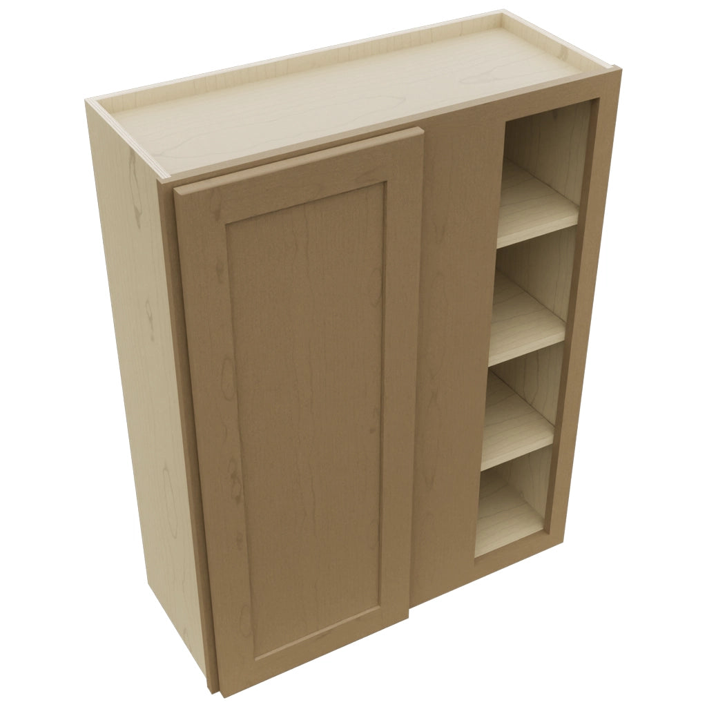 Fabuwood Galaxy Truffle WBC3039 Wall Corner Blind Cabinet, Top View