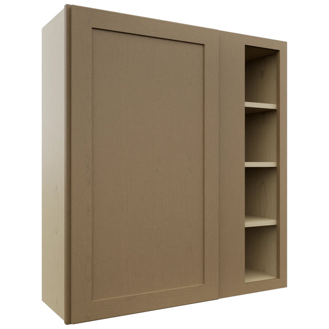 Fabuwood Galaxy Truffle WBC3639 Wall Corner Blind Cabinet, Front View