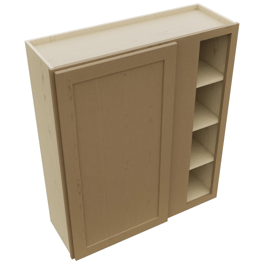 Fabuwood Galaxy Truffle WBC3642 Wall Corner Blind Cabinet, Top View