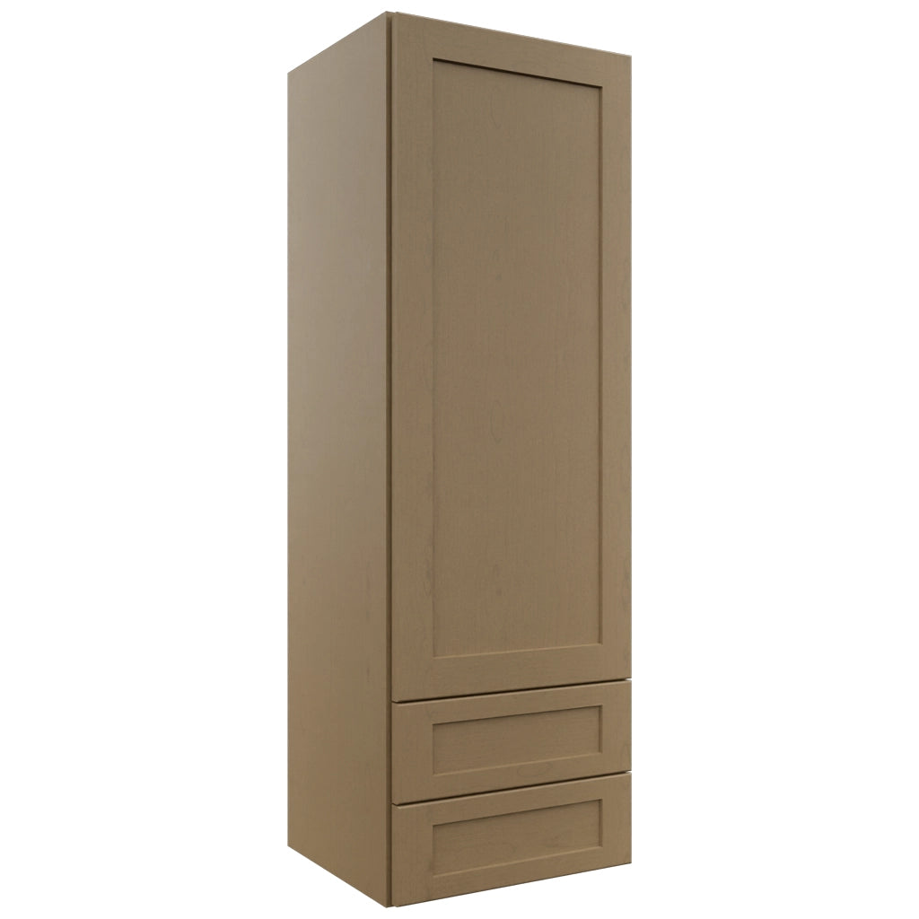 Fabuwood Galaxy Truffle WD1854 Wall Drawer Cabinet, Front View