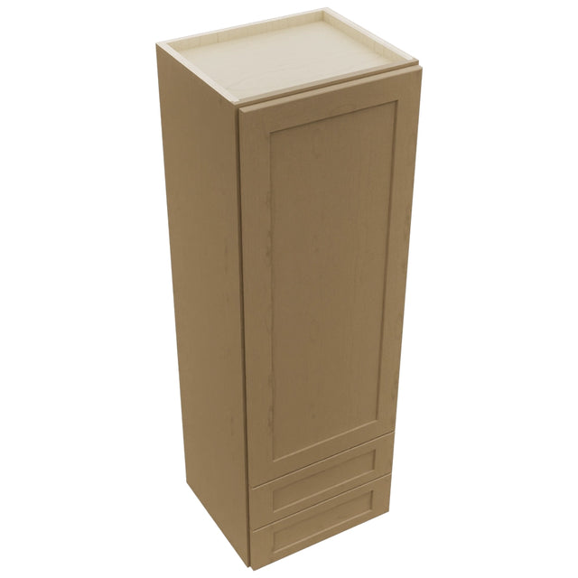 Fabuwood Galaxy Truffle WD1854 Wall Drawer Cabinet, Top View