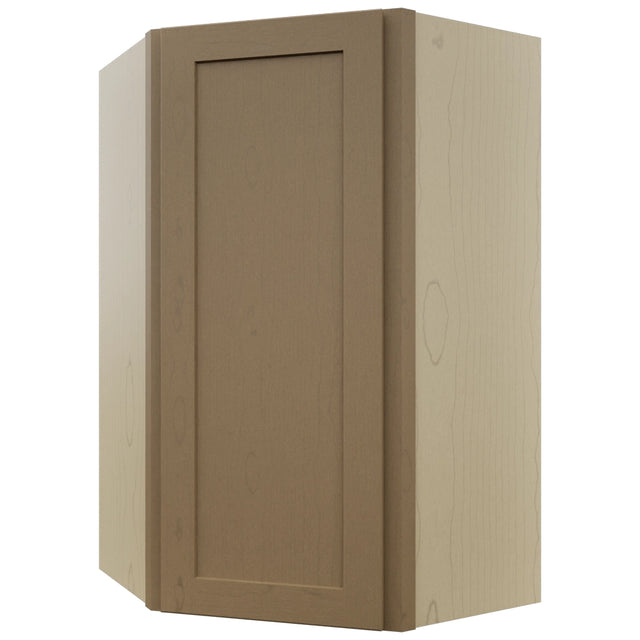 Fabuwood Galaxy Truffle WDC2439 Wall Corner Diagonal Cabinet, Front View