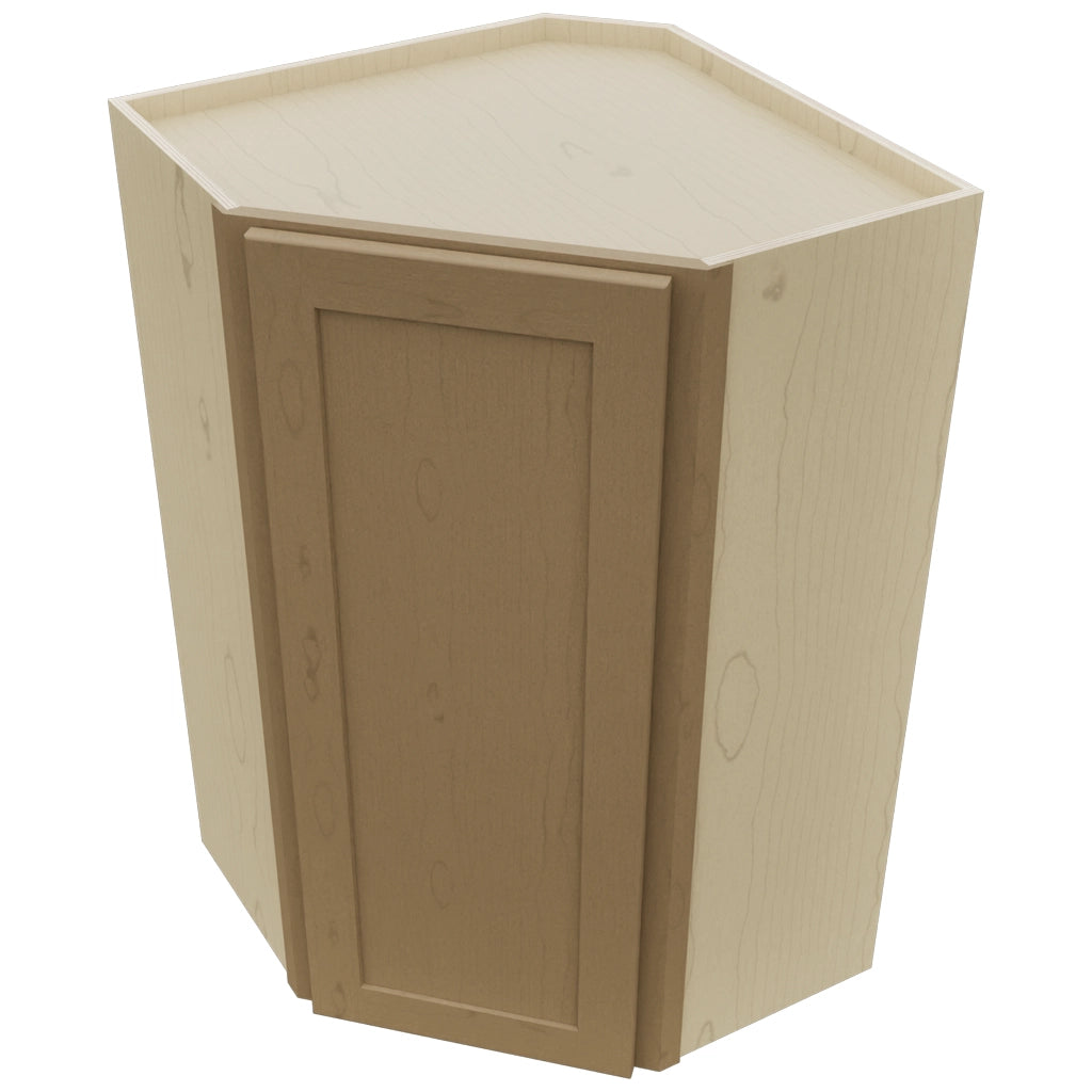 Fabuwood Galaxy Truffle WDC2439 Wall Corner Diagonal Cabinet, Top View