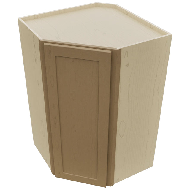 Fabuwood Galaxy Truffle WDC2742 Wall Corner Diagonal Cabinet, Top View