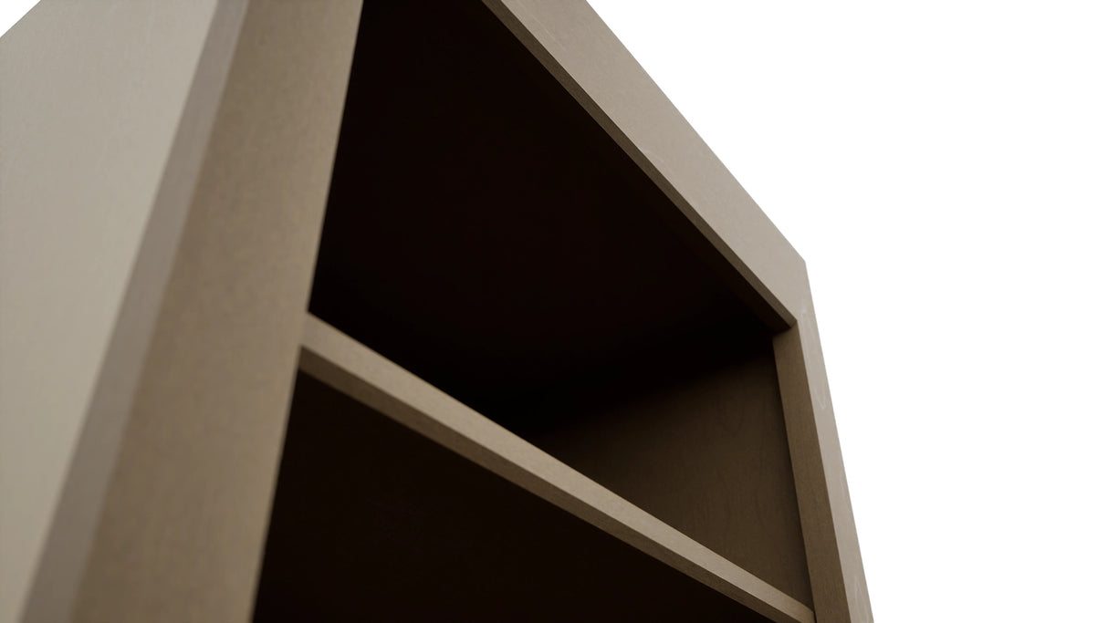 Fabuwood Galaxy Truffle WOS1830 Wall Open Shelf, Detail View
