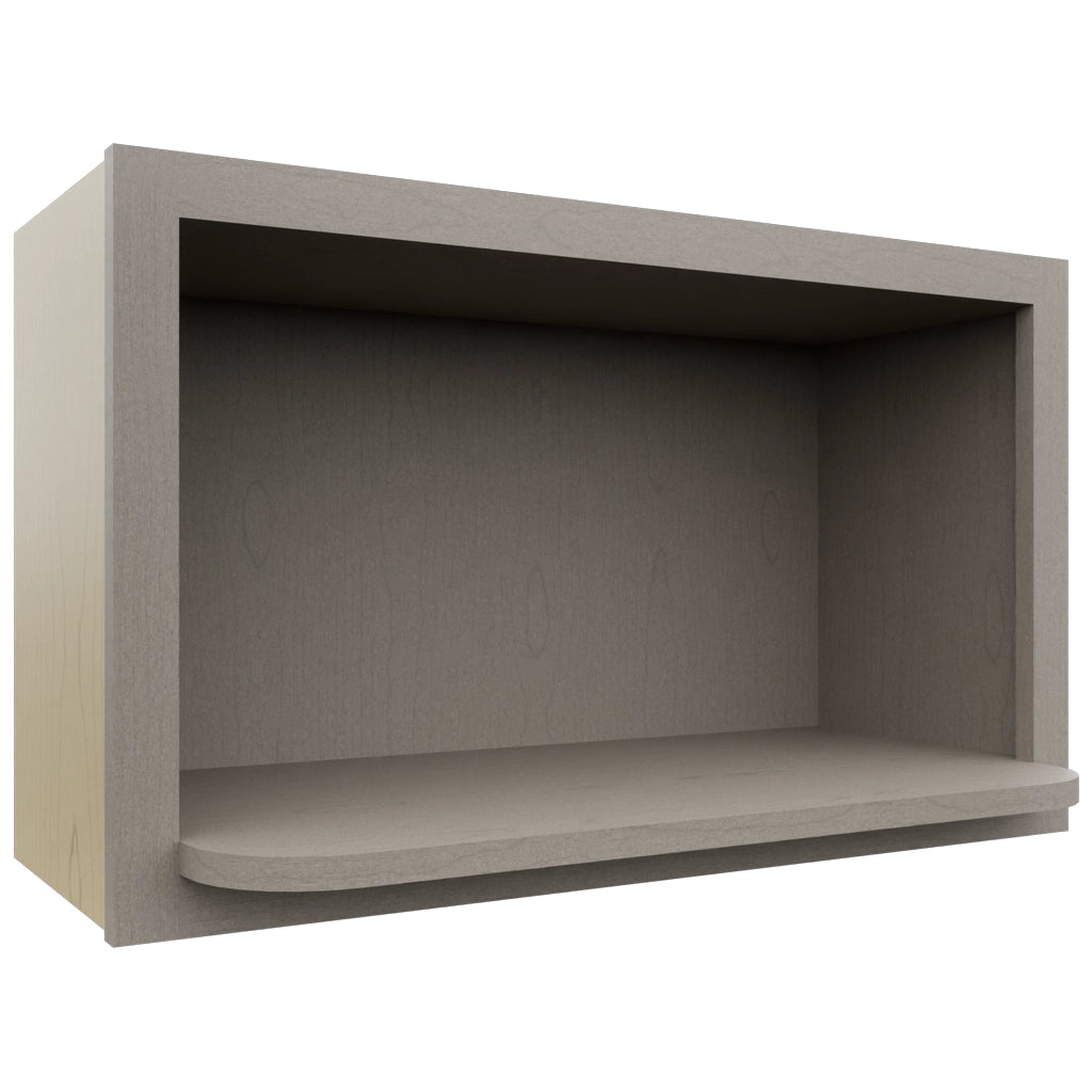 MW3018 ( Wall | Microwave Shelf Cabinet - 3"W X 18"H X 12"D ) | Horizon