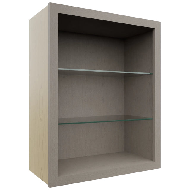 Fabuwood Horizon NDW2430 Wall Standard No Door Cabinet, Front View
