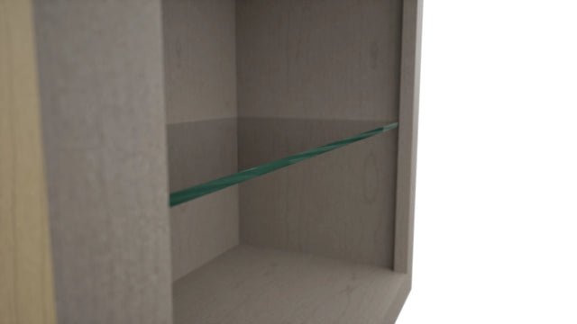 Fabuwood Horizon NDW2439 Wall Standard No Door Cabinet, Detail View