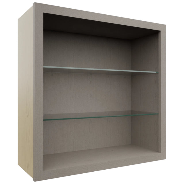 Fabuwood Horizon NDW3030 Wall Standard No Door Cabinet, Front View