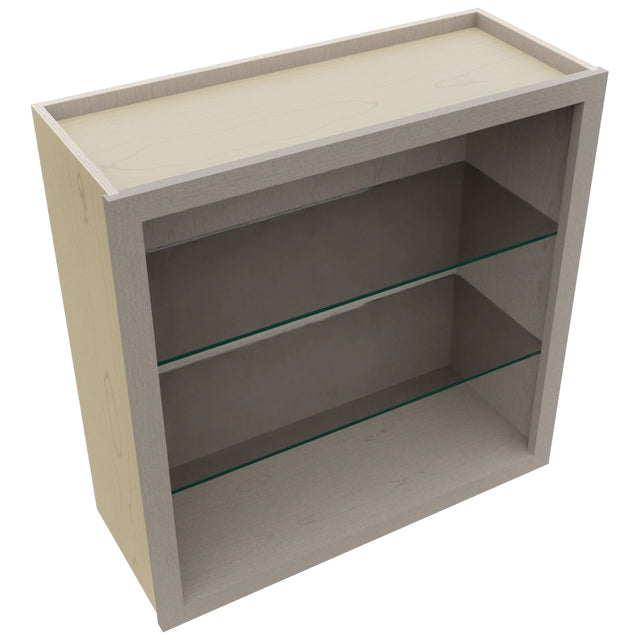 Fabuwood Horizon NDW3030 Wall Standard No Door Cabinet, Top View