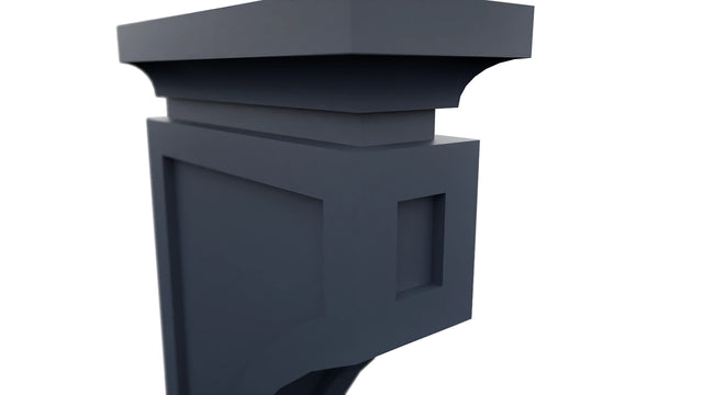 Fabuwood Indigo CMCB Corbel, Detail View