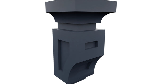 Fabuwood Indigo CMS Corbel, Detail View
