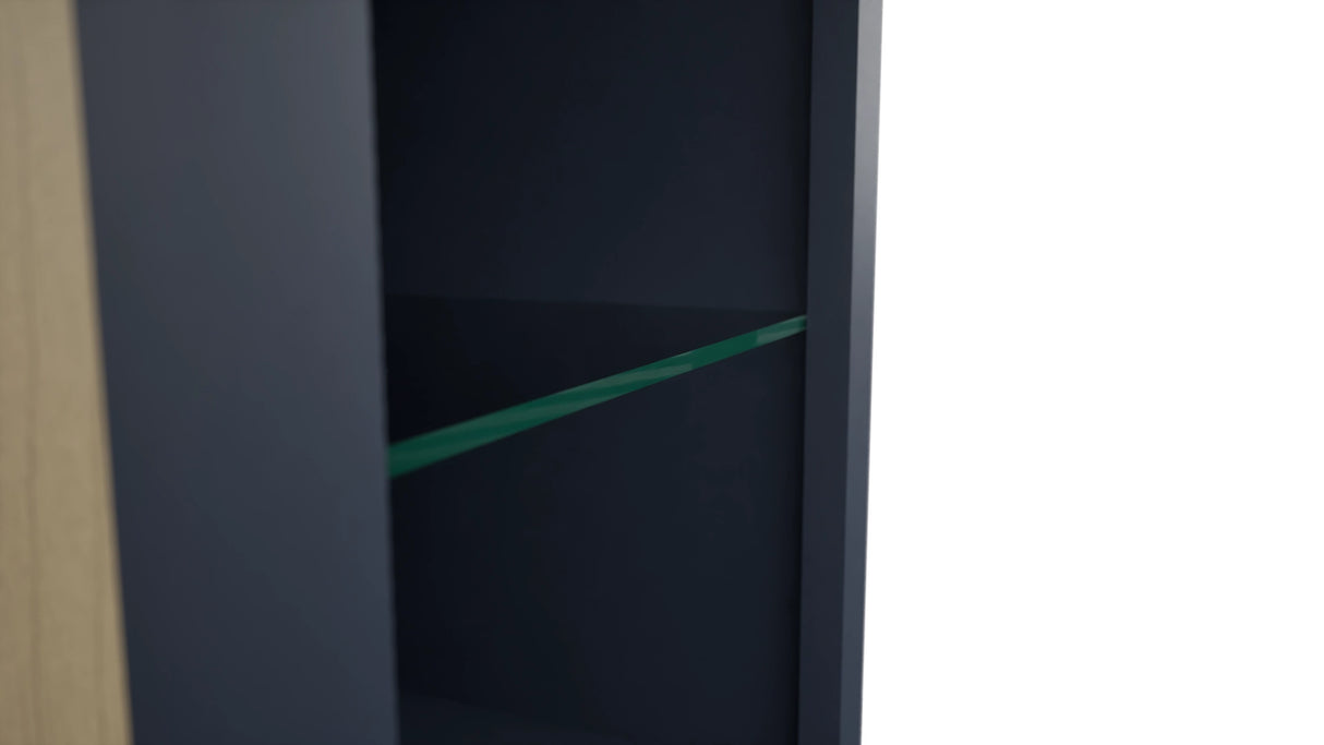 Fabuwood Indigo NDW1539 Wall Standard No Door Cabinet, Detail View