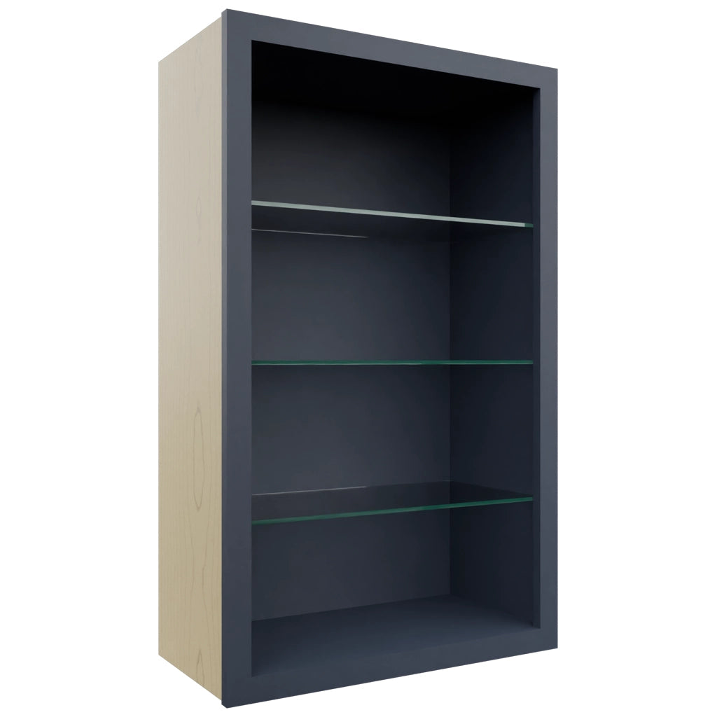 Fabuwood Indigo NDW2439 Wall Standard No Door Cabinet, Front View
