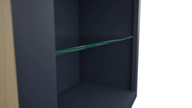 Fabuwood Indigo NDW2442 Wall Standard No Door Cabinet, Detail View