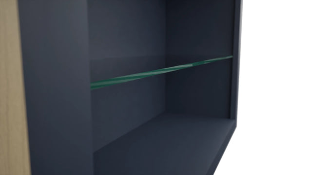 Fabuwood Indigo NDW3642 Wall Standard No Door Cabinet, Detail View
