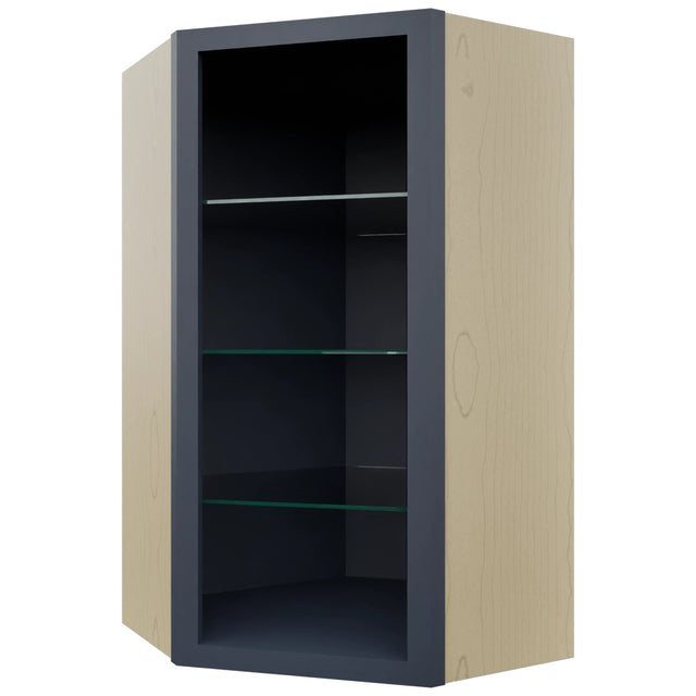 Fabuwood Indigo NDWDC2442 Wall Corner Diagonal No Door Cabinet, Front View