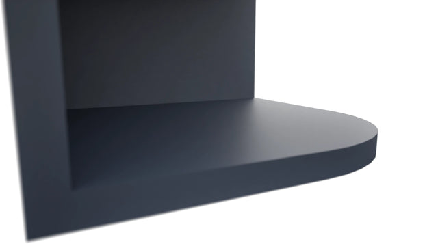 Fabuwood Indigo OE1236 Wall Open End Cabinet, Detail View
