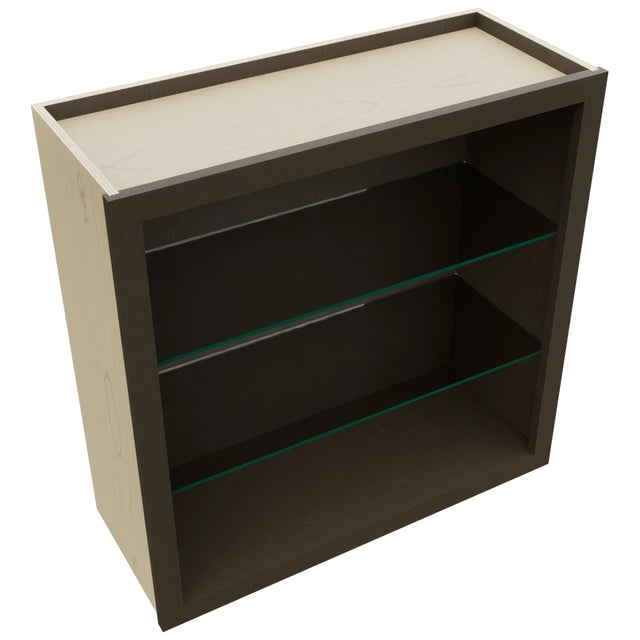 Fabuwood Kona NDW3030 Wall Standard No Door Cabinet, Top View