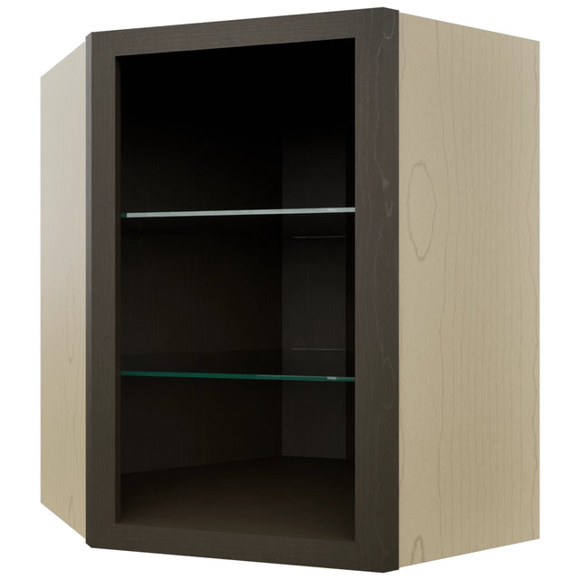 Fabuwood Kona NDWDC2430 Wall Corner Diagonal No Door Cabinet, Front View