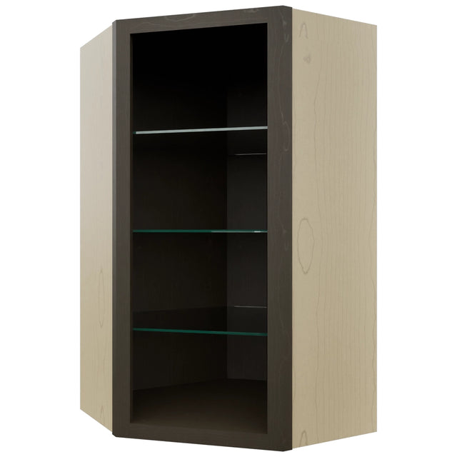 Fabuwood Kona NDWDC2442 Wall Corner Diagonal No Door Cabinet, Front View