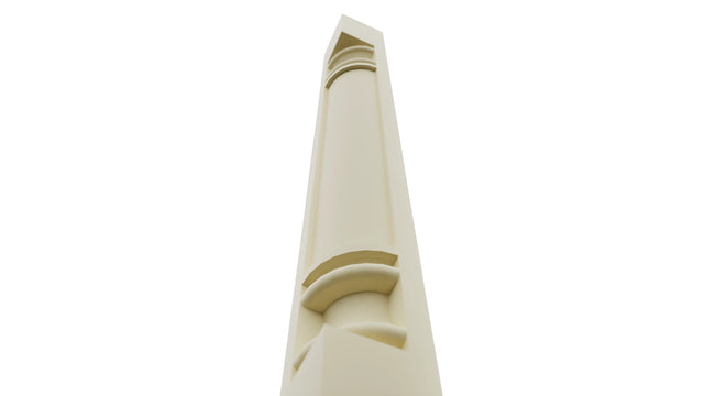 Fabuwood Linen CP36 Base Post, Detail View