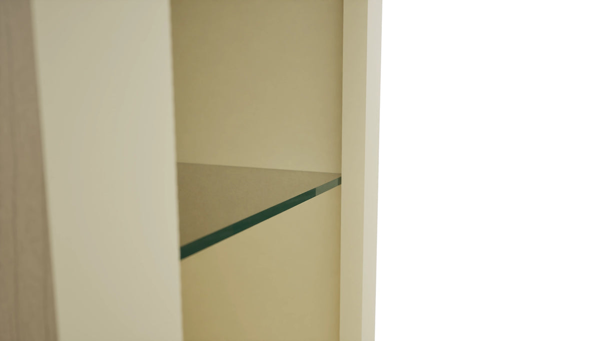 Fabuwood Linen NDW1236 Wall Standard No Door Cabinet, Detail View