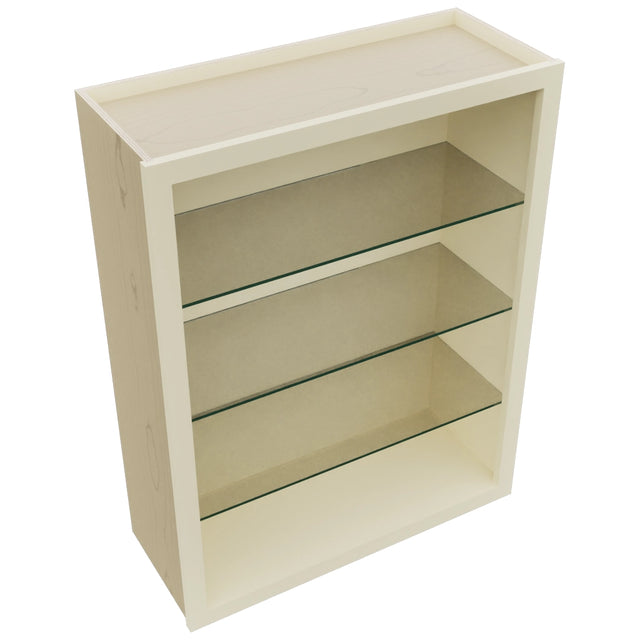 Fabuwood Linen NDW3039 Wall Standard No Door Cabinet, Top View