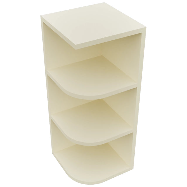 Fabuwood Linen OE1230 Wall Open End Cabinet, Top View