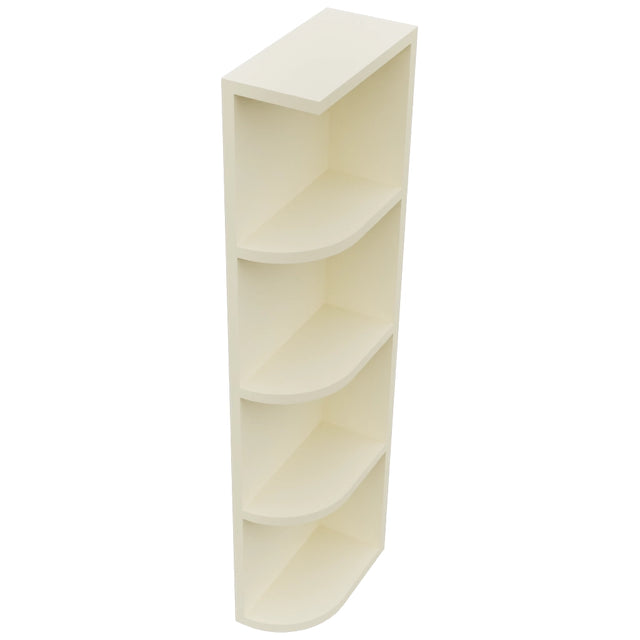 Fabuwood Linen OER642 Wall Open End Cabinet, Top View