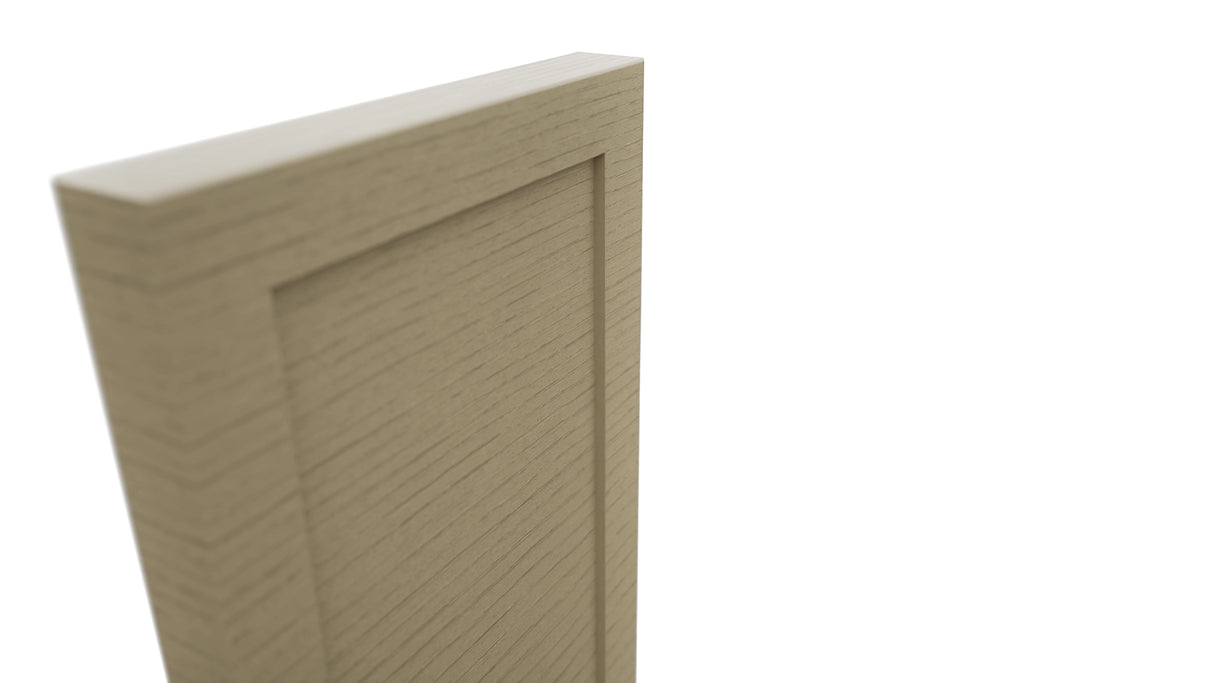 Fabuwood Luna Desert Oak DD B06FD Panel, Detail View