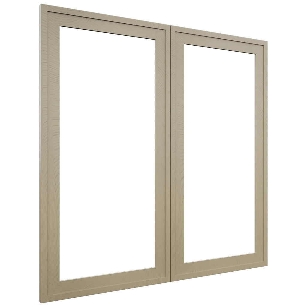 Fabuwood Luna Desert Oak DS DFG3636 Wall Prepped Door, Front View