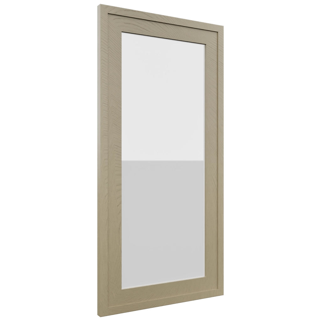 Fabuwood Luna Desert Oak DS GDW1530 Wall Glass Door, Front View