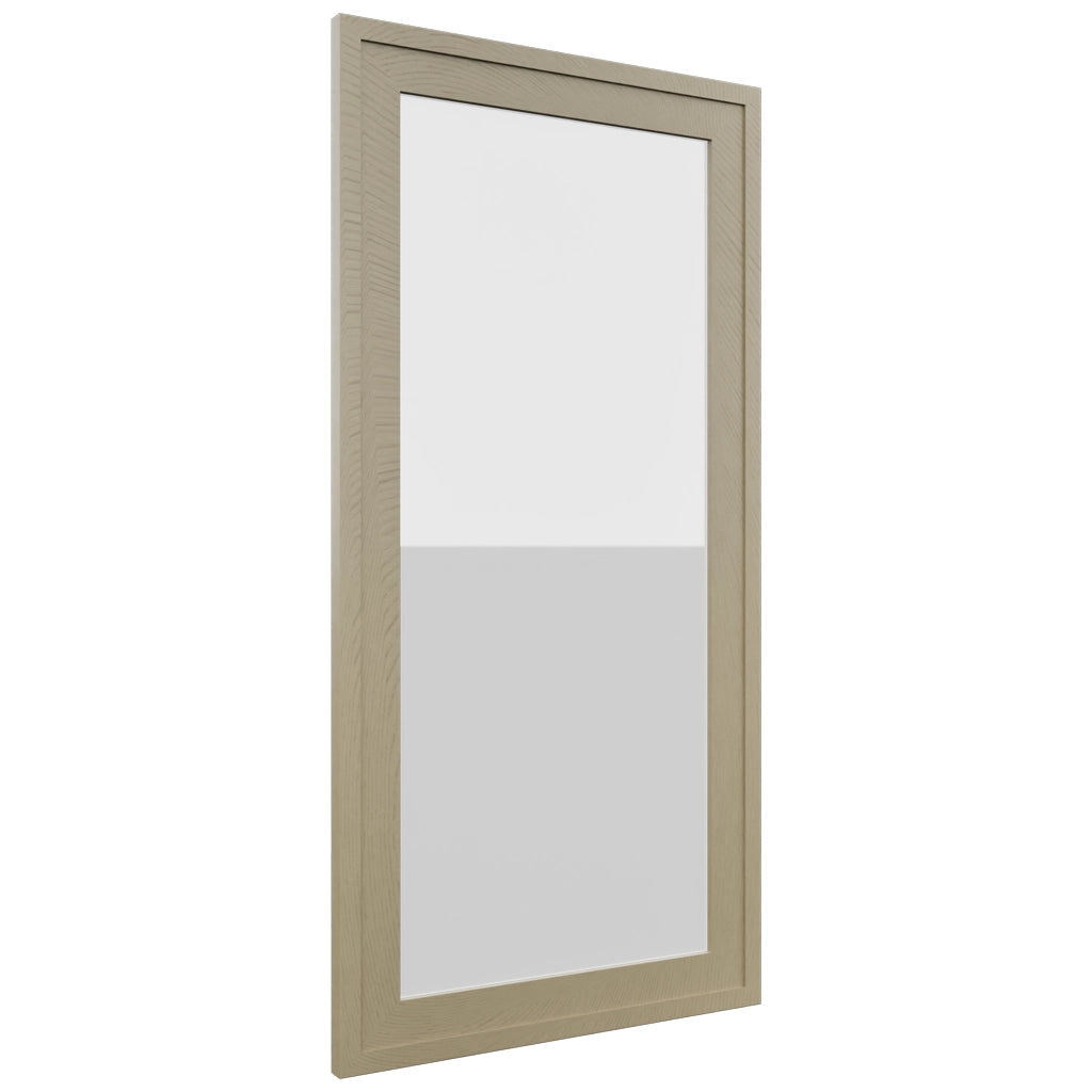 Fabuwood Luna Desert Oak DS GDW1836 Wall Glass Door, Front View