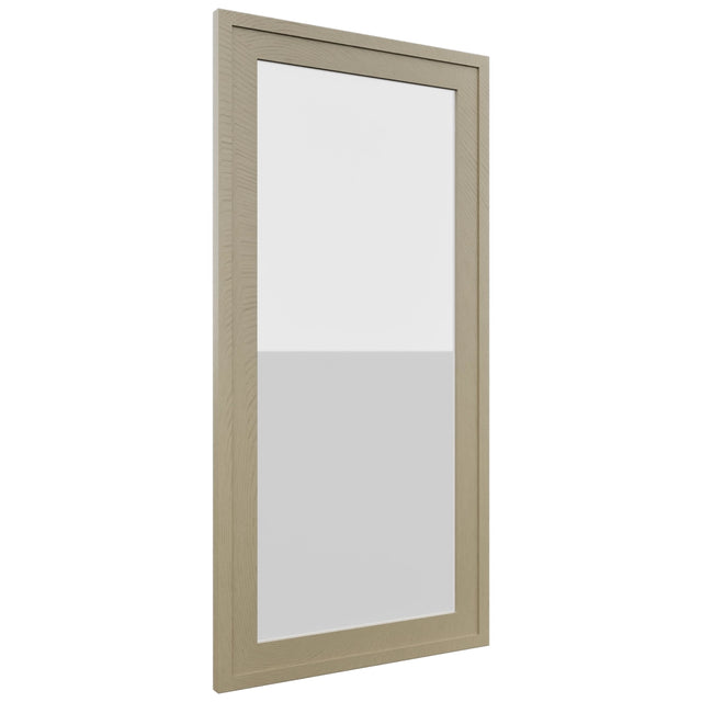 Fabuwood Luna Desert Oak DS GDW1836 Wall Glass Door, Front View