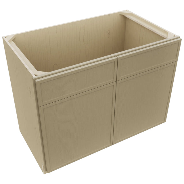 Fabuwood Luna Desert Oak SB42 Base Sink Cabinet, Top View