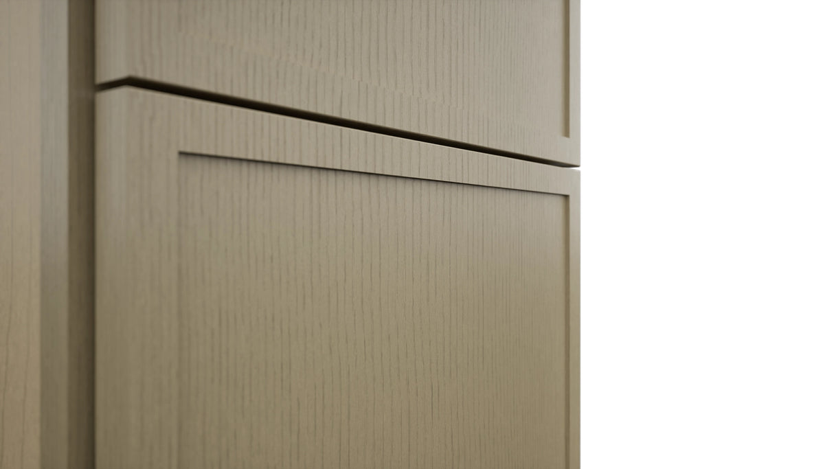 Fabuwood Luna Desert Oak TP151284 Tall Pantry Cabinet, Detail View