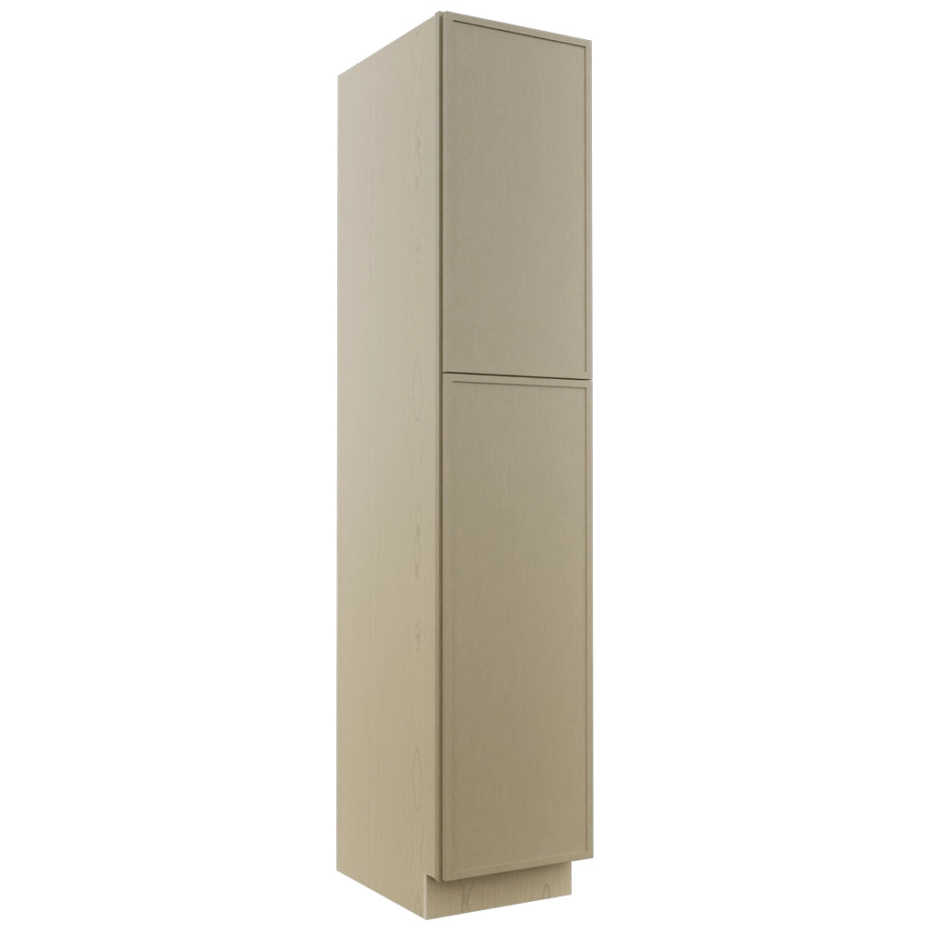 Fabuwood Luna Desert Oak TP182490 Tall Pantry Cabinet, Front View